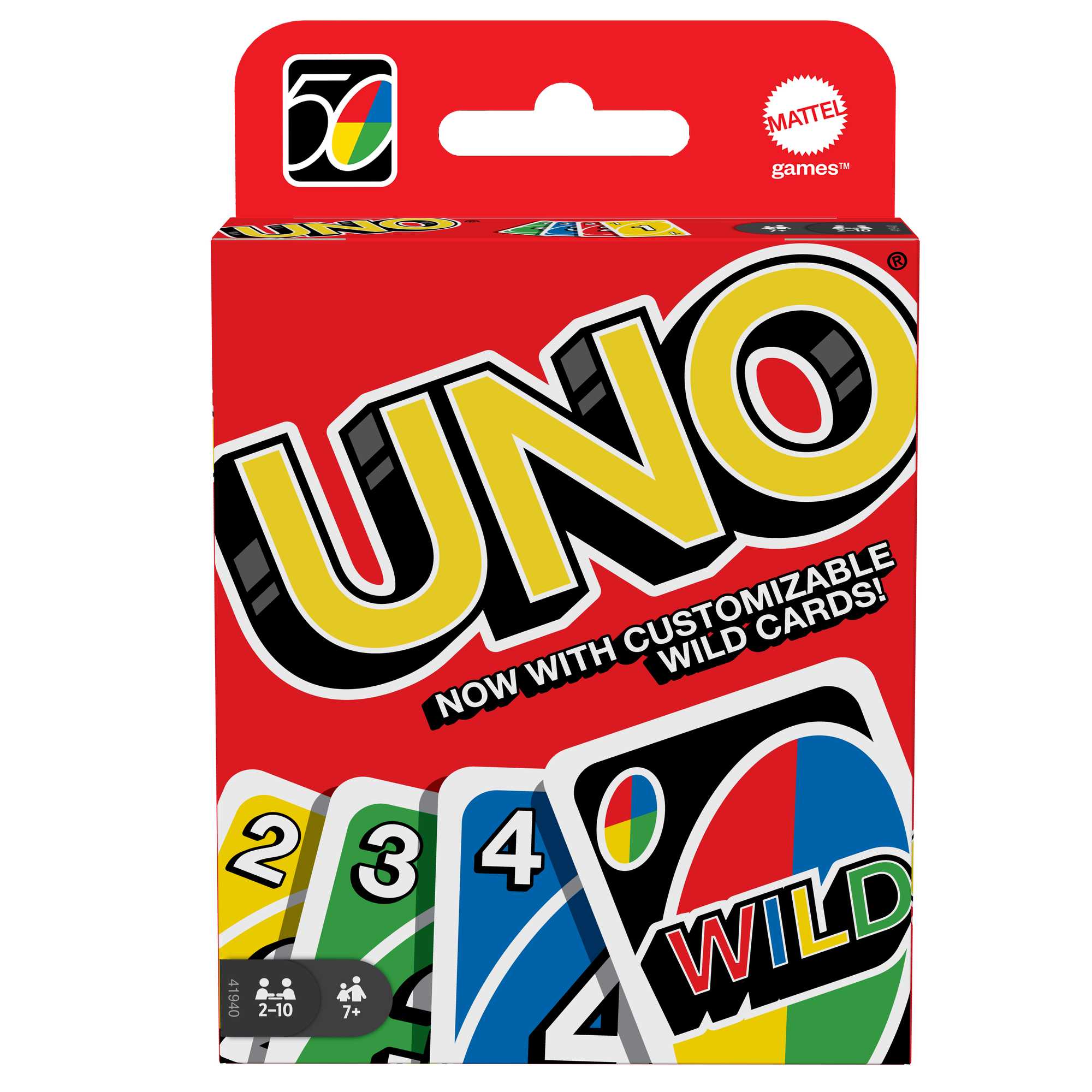 UNO 50th Anniversary Edition Card Game photo 1