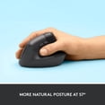 thumbnail image 3 of Logitech Lift Vertical Ergonomic Mouse  - Graphite, 3 of 8