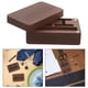 thumbnail image 5 of Caja de almacenamiento para pinzas de corbata, pequeña caja para gemelos, pequeña caja de madera para regalo de joyería para hombres, 5 of 8