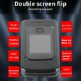 thumbnail image 3 of Lishi Elderly Flip Phone for Seniors - Dual Display, Big Button, Large Volume, SOS Call, Dual Card - 4800mAh, 3 of 15