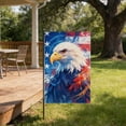 thumbnail image 4 of 4th Of July Garden Flag Double Sided Independence Day Patriotic Flag For Outdoor Yard Lawns Garden Home Holiday Decoration, 4 of 6