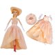 thumbnail image 4 of Conjunto de 3 piezas para muñeca de moda para banquete de noche, ropa para muñeca de 28 cm, vestuario infantil, juguetes de disfraces, 4 of 5