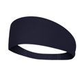 thumbnail image 4 of Womens Wide Non Slip Sweat Wicking Workout Headband,Moisture Wicking Athletic Headband for Running Yoga Cycling,Elastic Soft Wide Sweat Absorb Hair Band for Men Women,Summer Sports Headwrap Dark Blue, 4 of 4