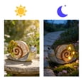 thumbnail image 4 of Grey Solar Animal Garden Light Resin Waterproof For Lawn Yard Patio Decor 1Pc, 4 of 8