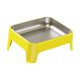 thumbnail image 1 of Comedero elevado para perros, inclinado 15 degree, desmontable, de gran capacidad, antideslizante. amarillo, 1 of 9