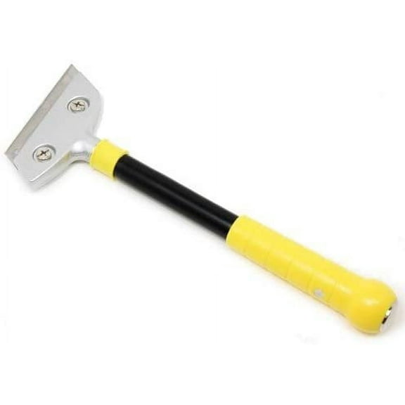 Wideskall 12" inch Long Multipurpost Extension 4" inch Blade Heavy Duty Scraper for Wall Floor Tile Adhesive Removal