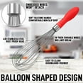 thumbnail image 2 of Zulay Kitchen 12-Inch Stainless Steel Balloon Whisk With Soft Silicone Handle, 2 of 7