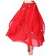 thumbnail image 1 of WILLBEST Vestidos Cortos Para Mujer, Falda De Gasa Para Danza Del Vientre | Falda De Media Falda Para Danza | Actuación Escénica | Ropa De Baile Fluida En Forma De A, 1 of 3