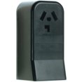 thumbnail image 1 of 388CC6 30A 3 Pole 3 Wire Not Grounding Surface Mount Dryer Outlet, Black, 1 of 1