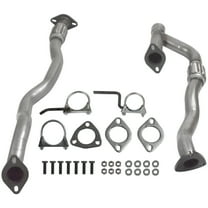 Panlongic Stainless Steel Front Pipe w/ Flex Y Pipe Kit fits: Jeep Cherokee 3.2L 2014-2018
