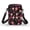 Hummingbird Flowers, variant on HELLHERO with Adjustable Strap Crossbody Sling Bags for Travel, Outdoor and Daily Use(Butterflies)