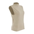 thumbnail image 3 of Playera George para Mujer, sin Mangas Cuello Palma Beige Talla M, 3 of 4