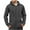 Dark Gray, variant on Maoxin Mens Jacket Men's Solid Color Pocket Zipper Long Sleeved Sportswear Jacket Plus Size Jacket for Men , Black , S