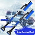 thumbnail image 2 of Palas Pala de nieve 3 en 1 Remoción de escarcha de hielo de nieve Varilla telescópica curva para her Romacci Palas, 2 of 7