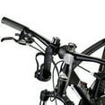 Ozark Trail Handlebar Bike Water Bottle Cage (Black, 3" L x 8" H x 6" W
