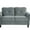 Gray, variant on CQSXDA Sectional Sofa In Versatile Perfect For Living Room Bedroom And Office Small Spaces