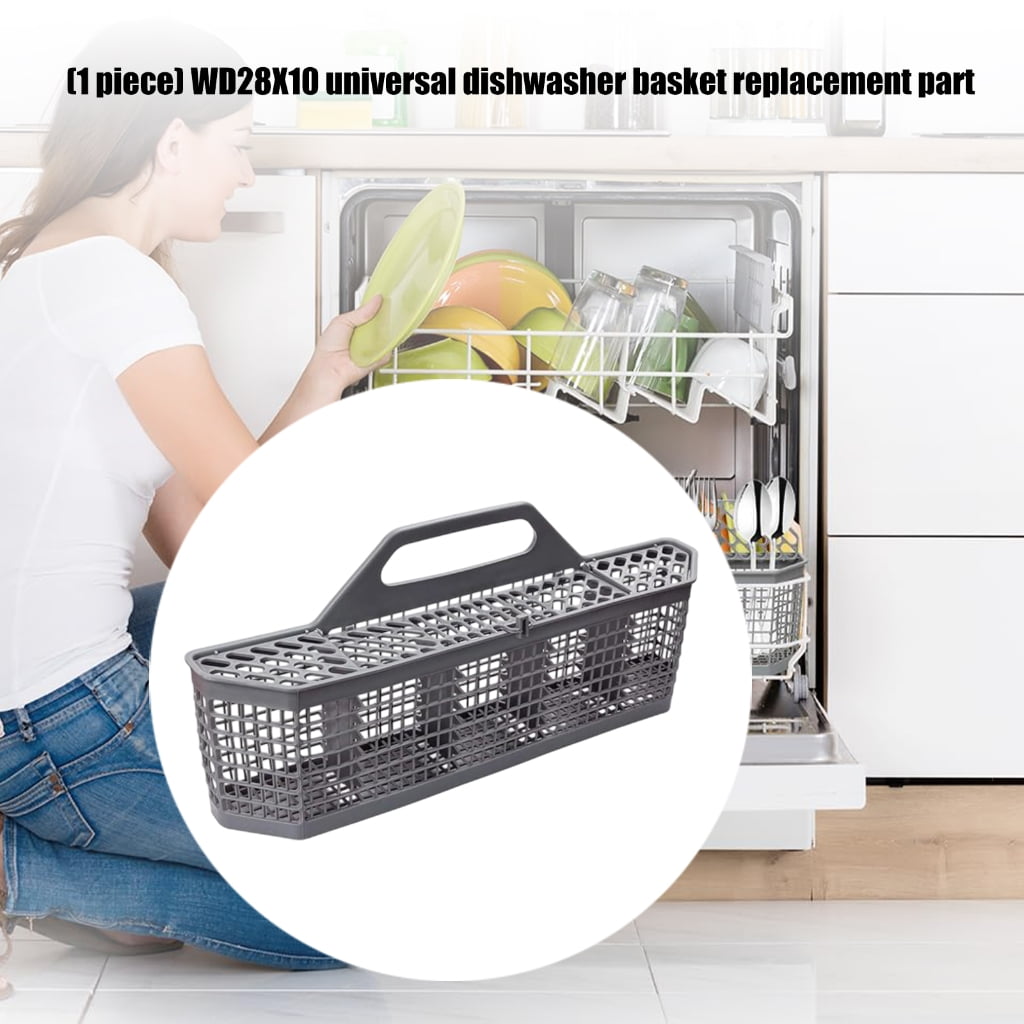 Dishwasher Basket Replacement for Cutlery Fits Multiple Models Saves Space