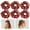 Red, variant on AUQ Scrunchies for Girls,Full of Glittering Diamonds Ponytail Holders,Mesh, Satin Rope、Black Hair Ties,Style1