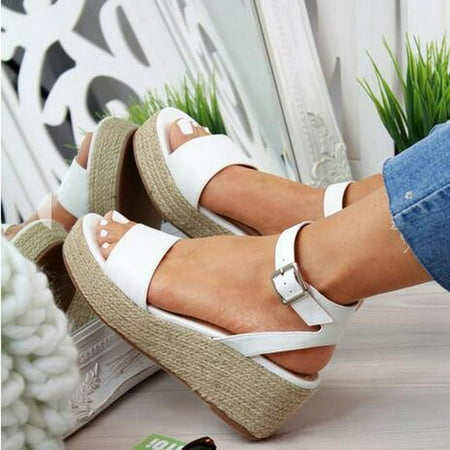 

Njoeus Sandal For Women Dressy Sandal For Women 2026 Fashion Women Flat Shoes Hollow Wedge Heel Casual Large Size Sandals Shoes Sandal For Women Dressy Comfortable