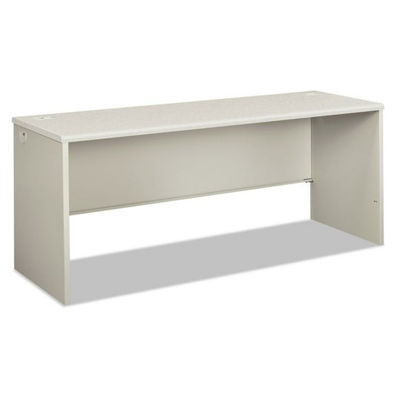 HON 38000 Series Desk Shell 72" Wide Laminate Silver Mesh/Light Gray 38925B9Q
