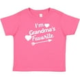 thumbnail image 3 of Inktastic I'm Grandma's Favorite with Arrow and Hearts Boys or Girls Baby T-Shirt, 3 of 5