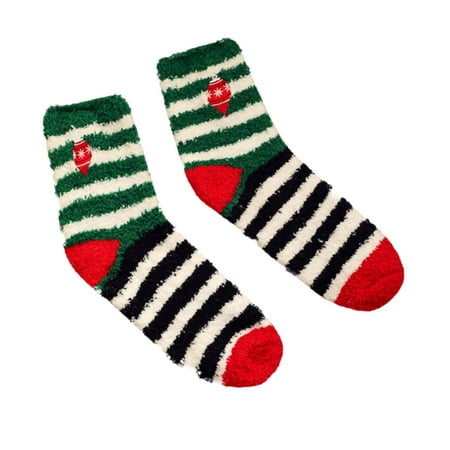 

kpoplk Christmas Socks For Adults Home Warm Socks Women s Christmas Printed Cute Comfortable Socks Socks Socks(Black)