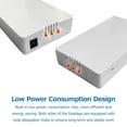 thumbnail image 3 of EIGTHTAIL 8-Port 100M Switch Ethernet Switch 8 Adaptive 10/100Mbps Ethernet Ports Low Power Consumption Wide Compatibility Plug, 3 of 8