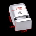 thumbnail image 3 of Glass Sliding Door Positioner Lower Guide Pulley Sliding Door Swing Stop, 3 of 8