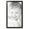 thumbnail image 2 of ArtToFrames 21" x 37" Honors Black with Gold Picture Frame, 21x37 inch Black Wood Poster Frame (WOM-5158), 2 of 7