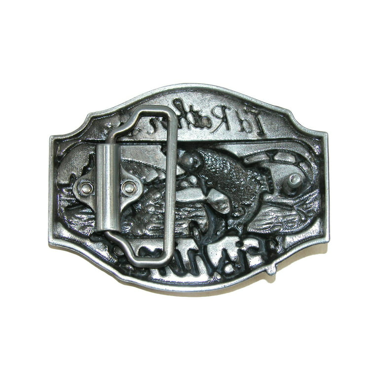 CTM I'd Rather Be Fishing Belt Buckle