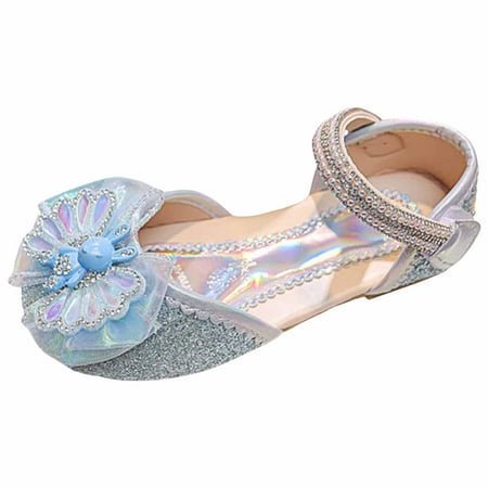 FhsagQ Shoes Kids Shoes Slippers Size 10 Girls Sandals Fashion New Pattern Cute Rabbit Diamond Decorative Flat Bottom Comfortable Princess Shoes Kids Shoes Slippers Size 3 Girls Blue 29