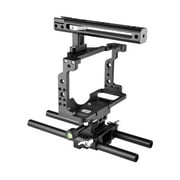 YELANGU C15 Camera Cage with Baseplate and Top Handle for Nikon Z6, Z7
