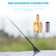 thumbnail image 4 of 10pcs Bulkhead Crimp Connector SMA Straight Male Connector RF Coax Adapter, 4 of 6