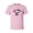 Pink, variant on U.S. Navy Vintage Arch Logo with black ink Adult Short Sleeve T-shirt