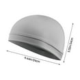 Wepro 6 Pieces Liner Skull Caps Sweat Wicking Cap Running Hats Cycling