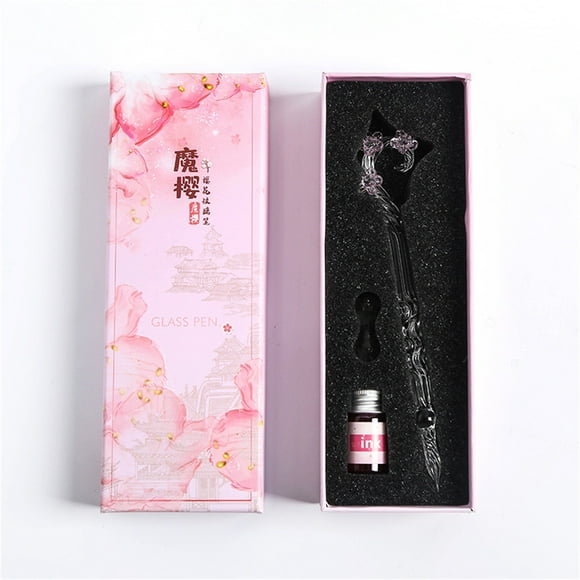 Calligraphy Glass Dip Pen Ink Set Calligraphy Glass Dip Pen Ink Set Calligraphy Glass Dip Pen Ink Set 5ml