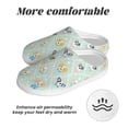 thumbnail image 6 of Haiem Different Breeds of Dogs Print Women's Fuzzy Memory Foam House Slipper Cozy Home Footwear Non-slip Winter Slippers-39/40, 6 of 7