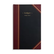 HITOUCH BUSINESS SERVICES Ledger Book 150 Pages Black 217679