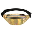 thumbnail image 5 of Riñonera láser de moda para mujer, bolso de pecho de PU para deportes al aire libre, bolso de hombro multifuncional, bolso de lentejuelas, 5 of 5