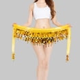 thumbnail image 4 of Fsqjgq Belly Dance Scarf Mini Skirts for Women Sweet Bellydance Wrap Performance Bling Sequins Skirt Noisy Yoga Class Skirts, 4 of 4
