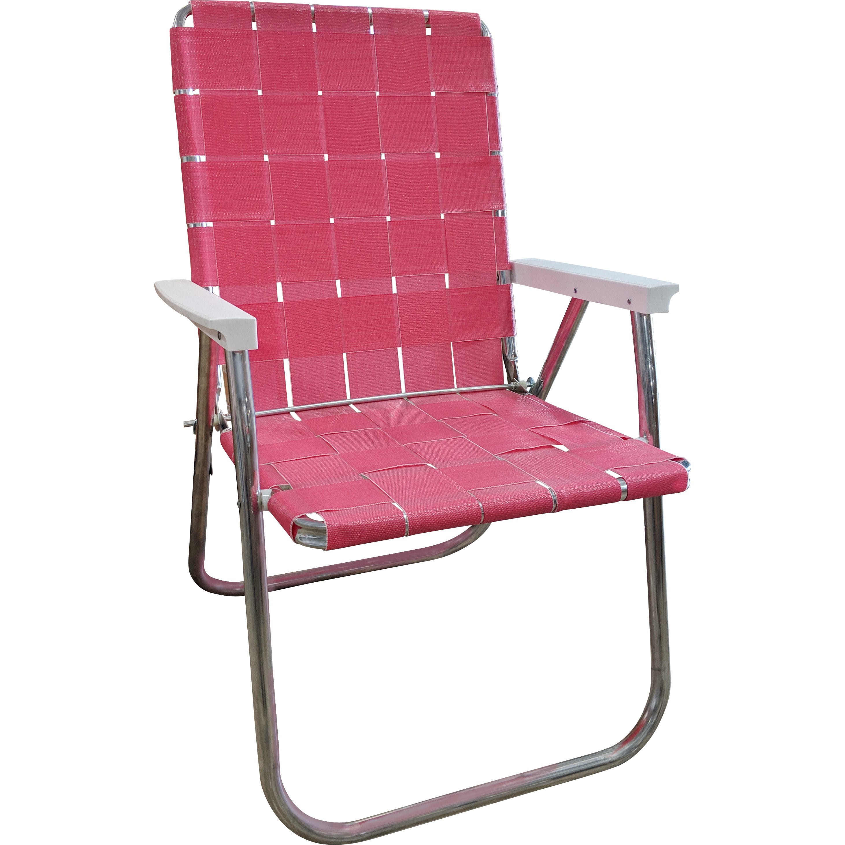 Lawn Chair USA Folding Aluminum Webbing Chair - Walmart.com