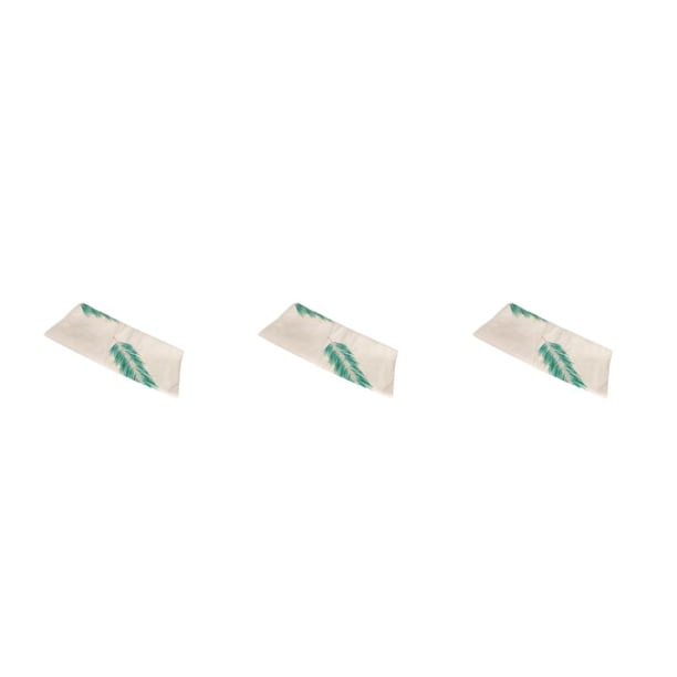 Advancent Protector de la cubierta de la de la tabla de planchar Suministros de lavandería 140x50cm Plumas verdes Type1 NO1