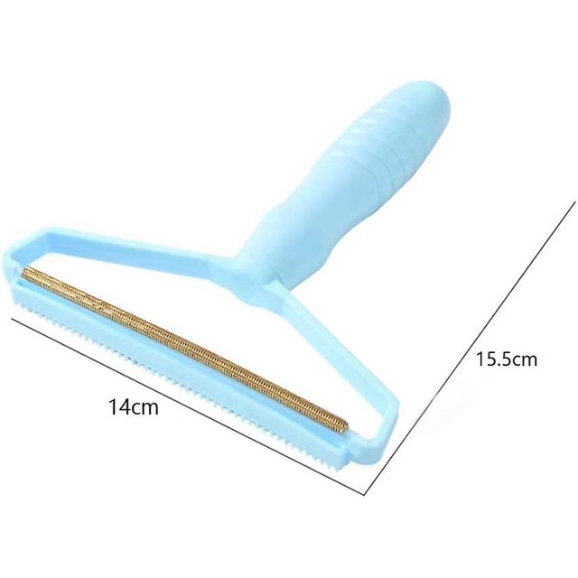 Maquinillas de afeitar antibolitas de 2 piezas, eliminador de pelusas, cepillo Manual, maquinilla de afeitar para ropa con banban reutilizable (azul) ShuxiuWang 8390613570543