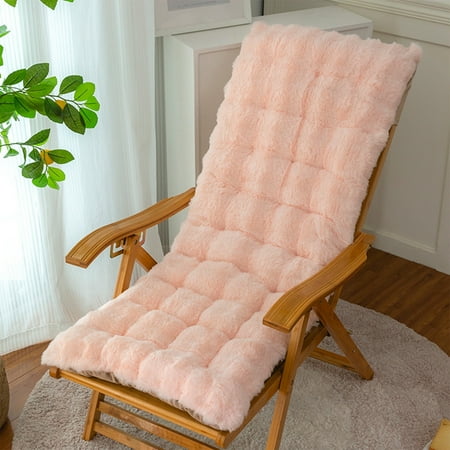

YOFOKO Chair Cushions 39x16inch Thickened Recliner Cushion Nap Folding Chair Cushion Rocking Chair Cushion for Rocking Chair Premium Tufted Back and Seat Cushion