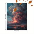 thumbnail image 3 of Volcanic Eruption Canvas Art Print, Wall Decor for Living Room, Bedroom, Office, Home Decoration, 3 of 8