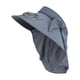 thumbnail image 4 of Sombrero con visera de abanico, transpirable, ligero, de ala ancha, para ciclismo, deportes al aire libre y senderismo. Gris oscuro, 4 of 9