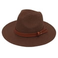 thumbnail image 4 of HuangHuanChen Sun Hats For Women Summer UPF 50+ UV Protection Sun Hat Wide Brim Packable Foldable Bucket Hat Garden Sunhat for Women Beach Hat for Travel Holiday Coffee One Size, 4 of 5