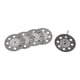 thumbnail image 2 of 10 unids 30 mm 8 orificios Diamante Cuchilla de sierra circular Disco de corte de madera con 2pcs Mandrel Herramienta de corte de plástico de aluminio de plástico, 2 of 6