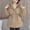 B_ Khaki, variant on Women's Thicken Fleece Lined Parka Winter Coat Hooded Jacket with Pockets Drawstring Warm Outdoor Overcoat Pink XXXL