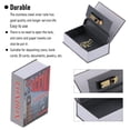 thumbnail image 3 of Caja fuerte con cerradura de combinación, caja de seguridad oculta para dinero, caja de seguridad secreta con diccionario para el hogar y la oficina, caja de dinero con cerradura de código de alta, 3 of 8